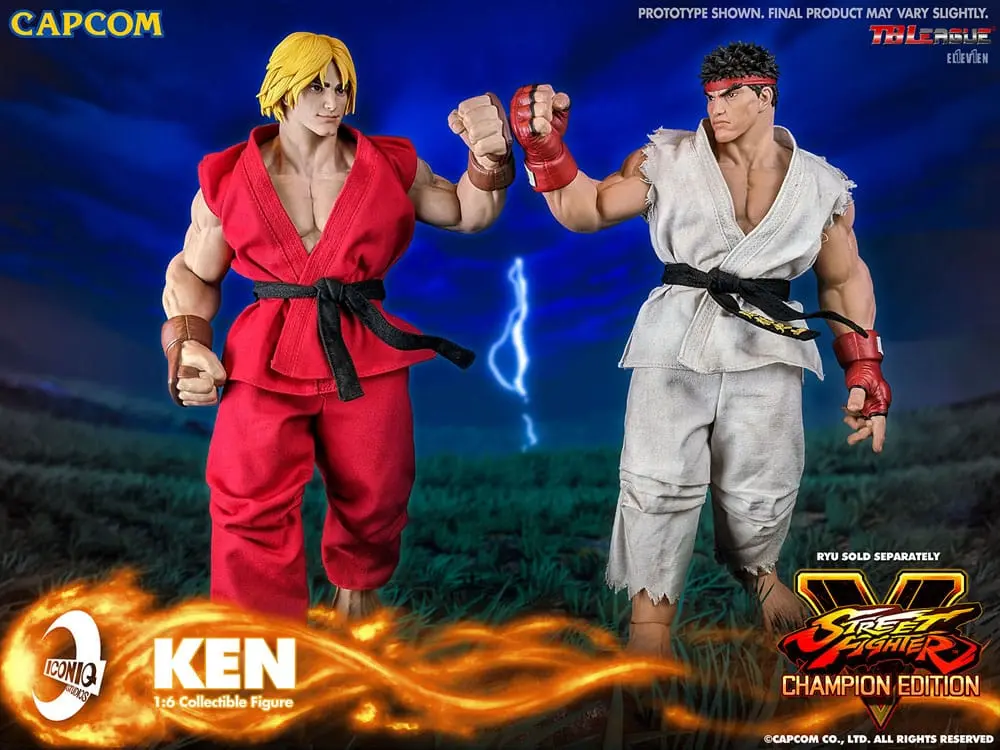 Street Fighter Action Figure 1/6 Ken Masters 30 cm termékfotó