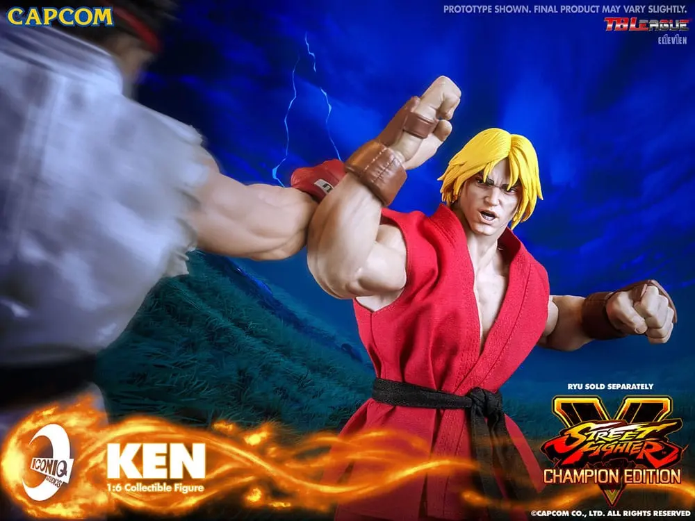 Street Fighter Action Figure 1/6 Ken Masters 30 cm termékfotó