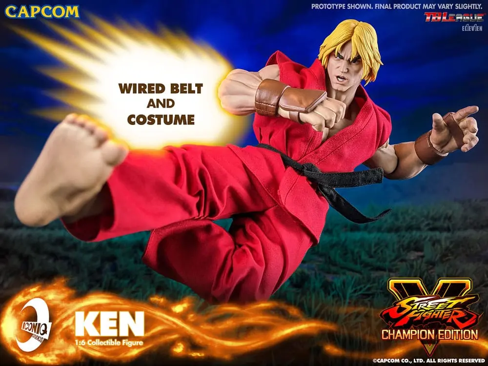 Street Fighter Action Figure 1/6 Ken Masters 30 cm termékfotó