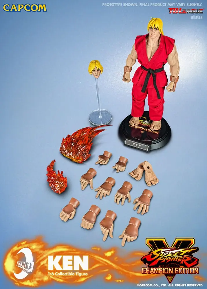 Street Fighter Action Figure 1/6 Ken Masters 30 cm termékfotó