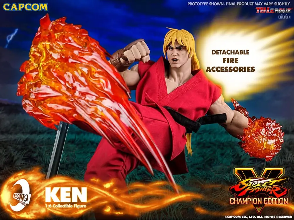 Street Fighter Action Figure 1/6 Ken Masters 30 cm termékfotó