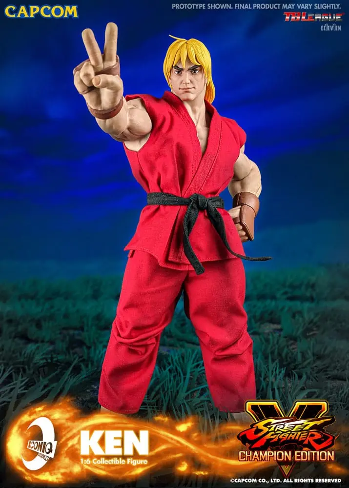 Street Fighter Action Figure 1/6 Ken Masters 30 cm termékfotó