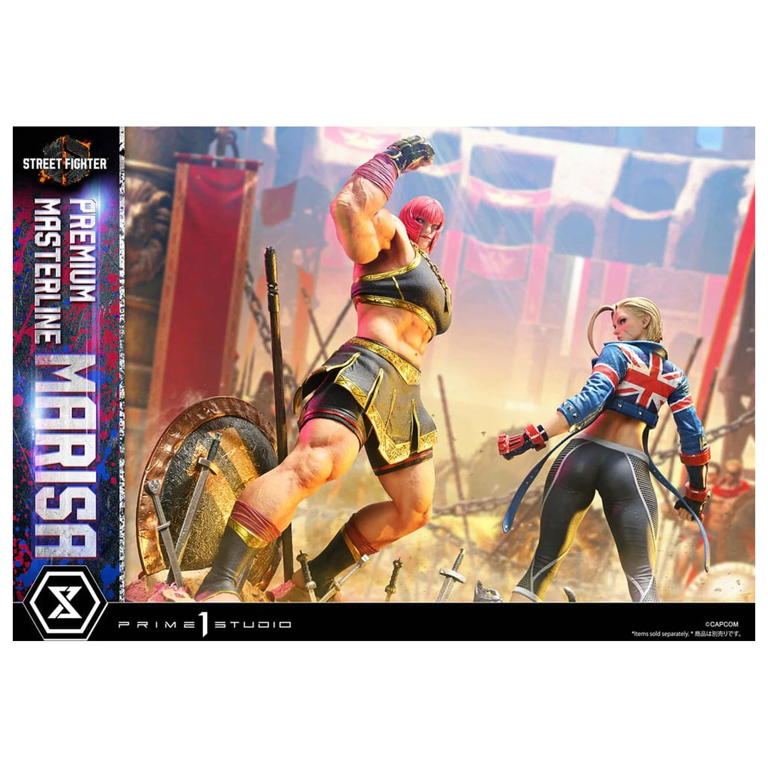 Street Fighter 6 Premium Masterline Series Statue 1/4 Marisa 70 cm           product photo