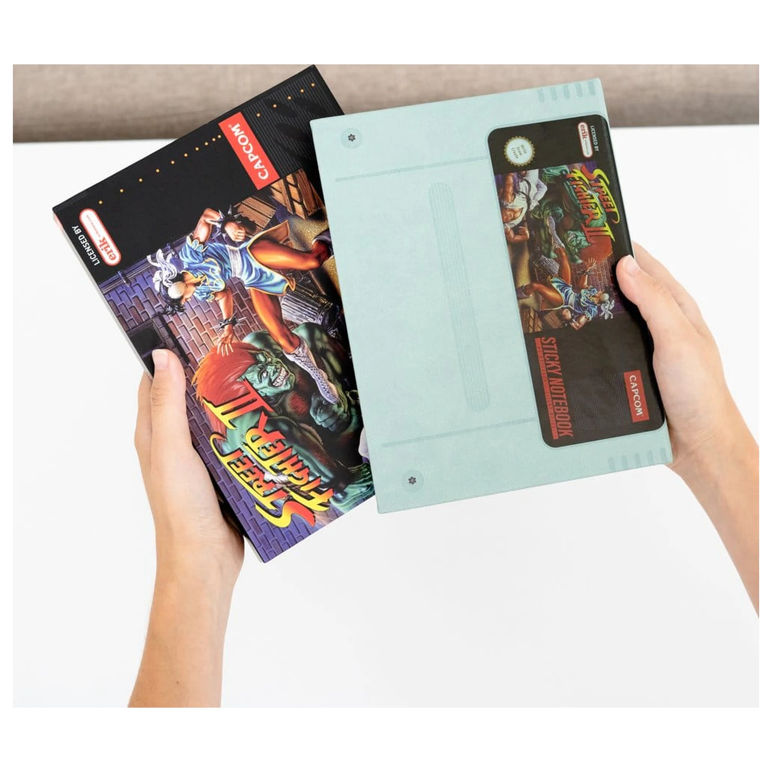 Street Fighter A5 premium Sticky notes notebook product photo