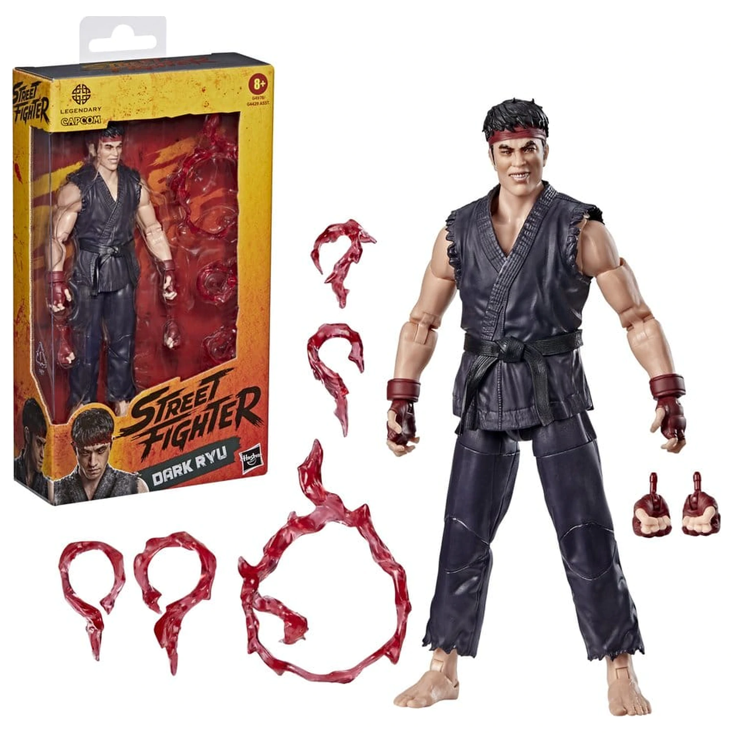 Street Fighter Action Figure Dark Ryu 15 cm product photo