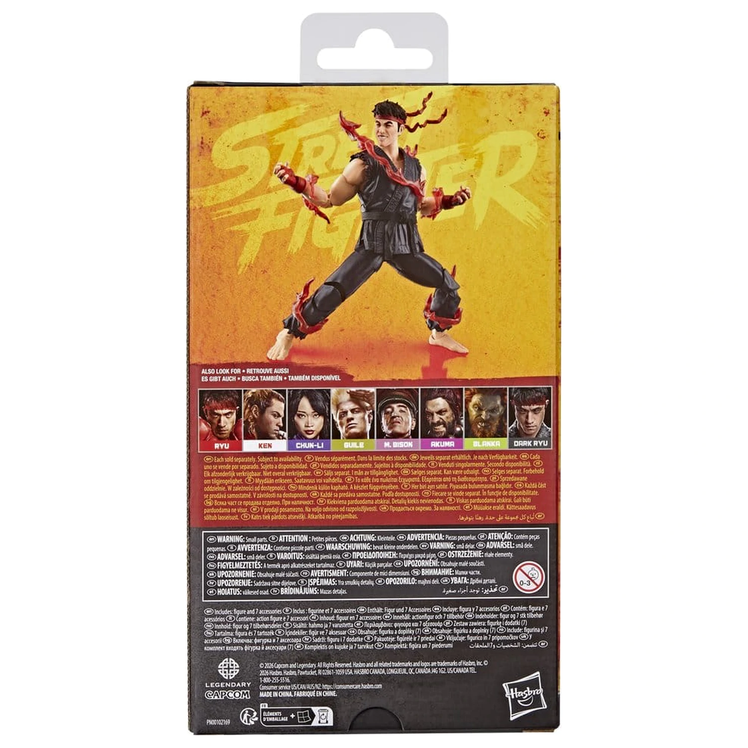 Street Fighter Action Figure Dark Ryu 15 cm product photo