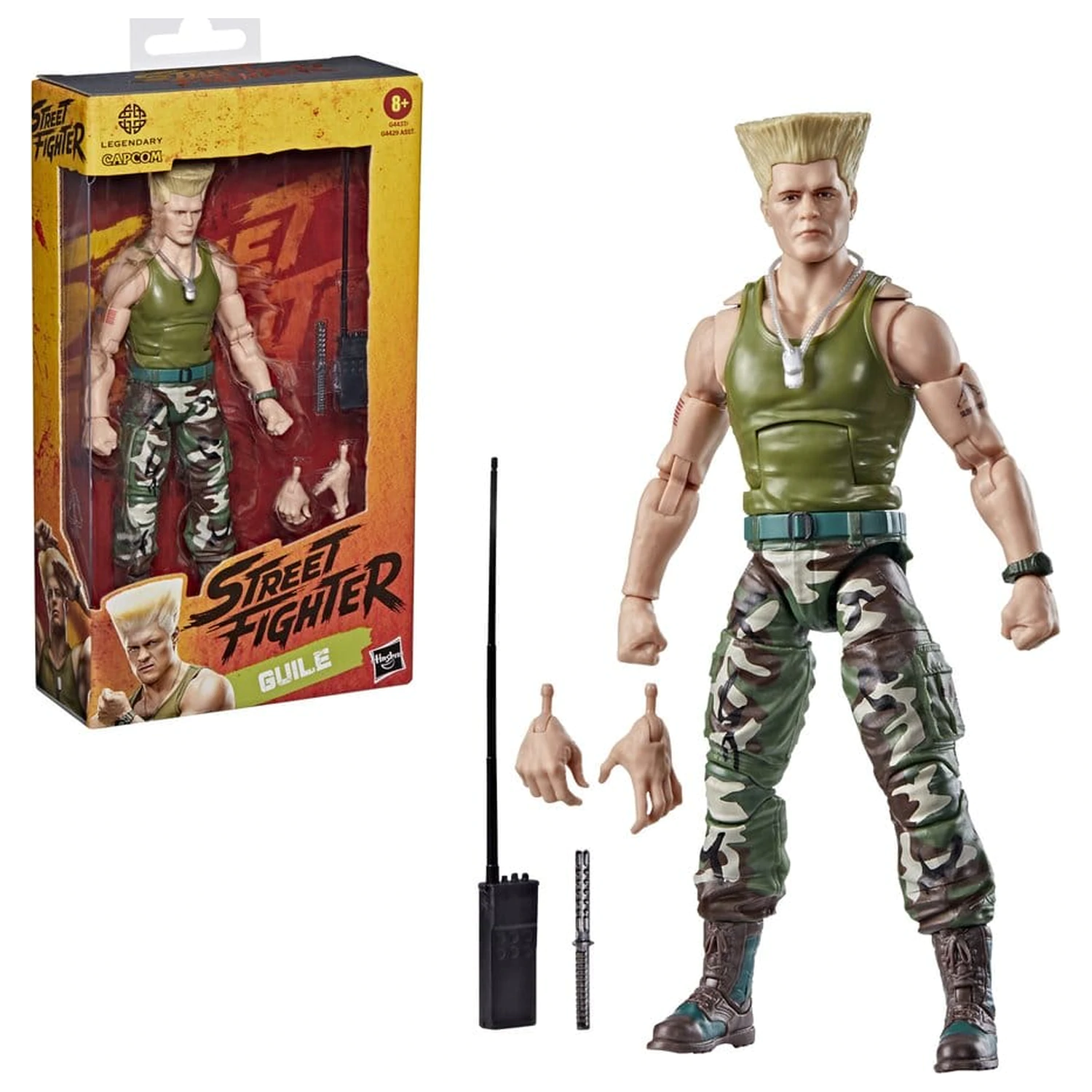 Street Fighter Action Figure Guile 15 cm product photo