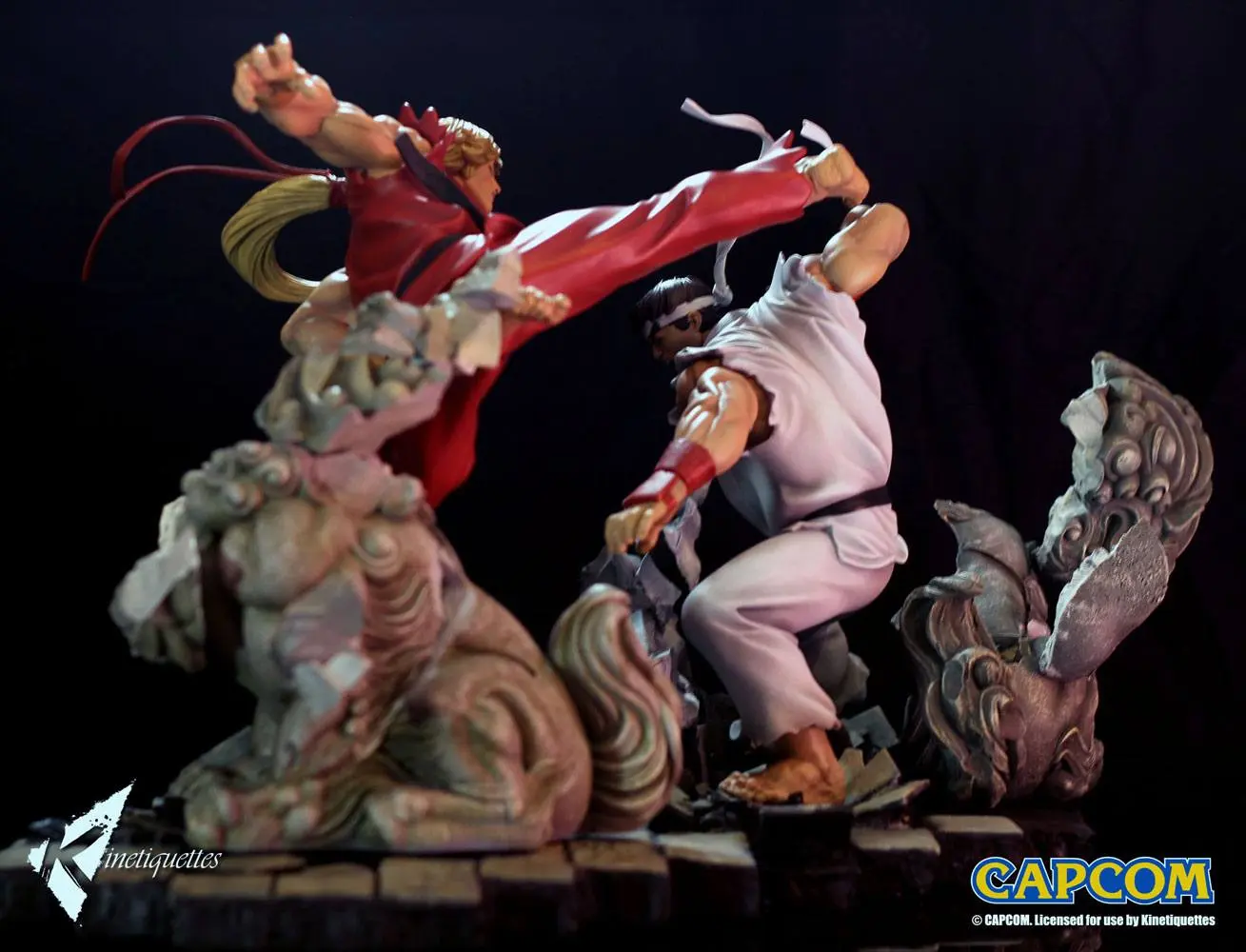 Street Fighter Battle of the Brothers Diorama 1/6 Ryu 45 cm product photo