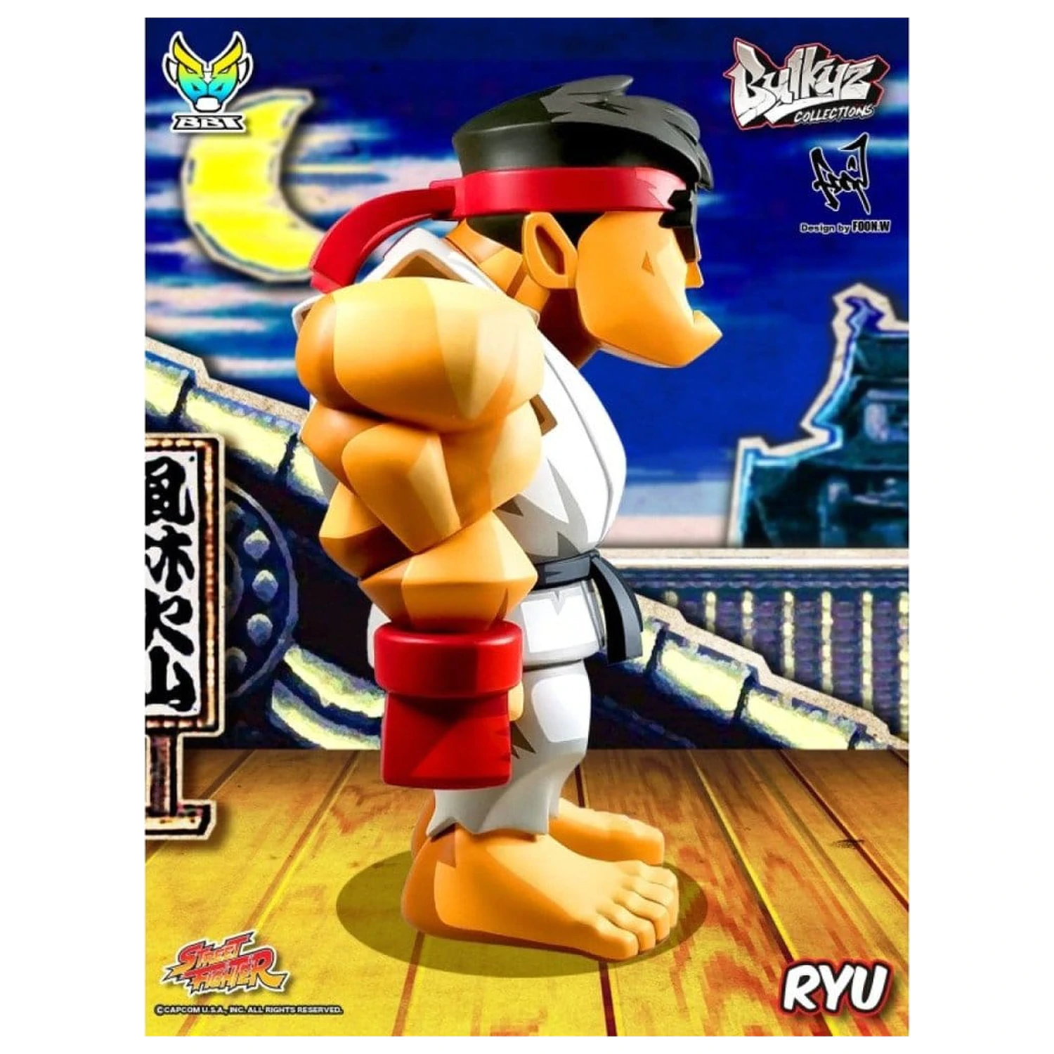 Street Fighter Bulkyz Vinyl Figure Ryu 30 cm product photo