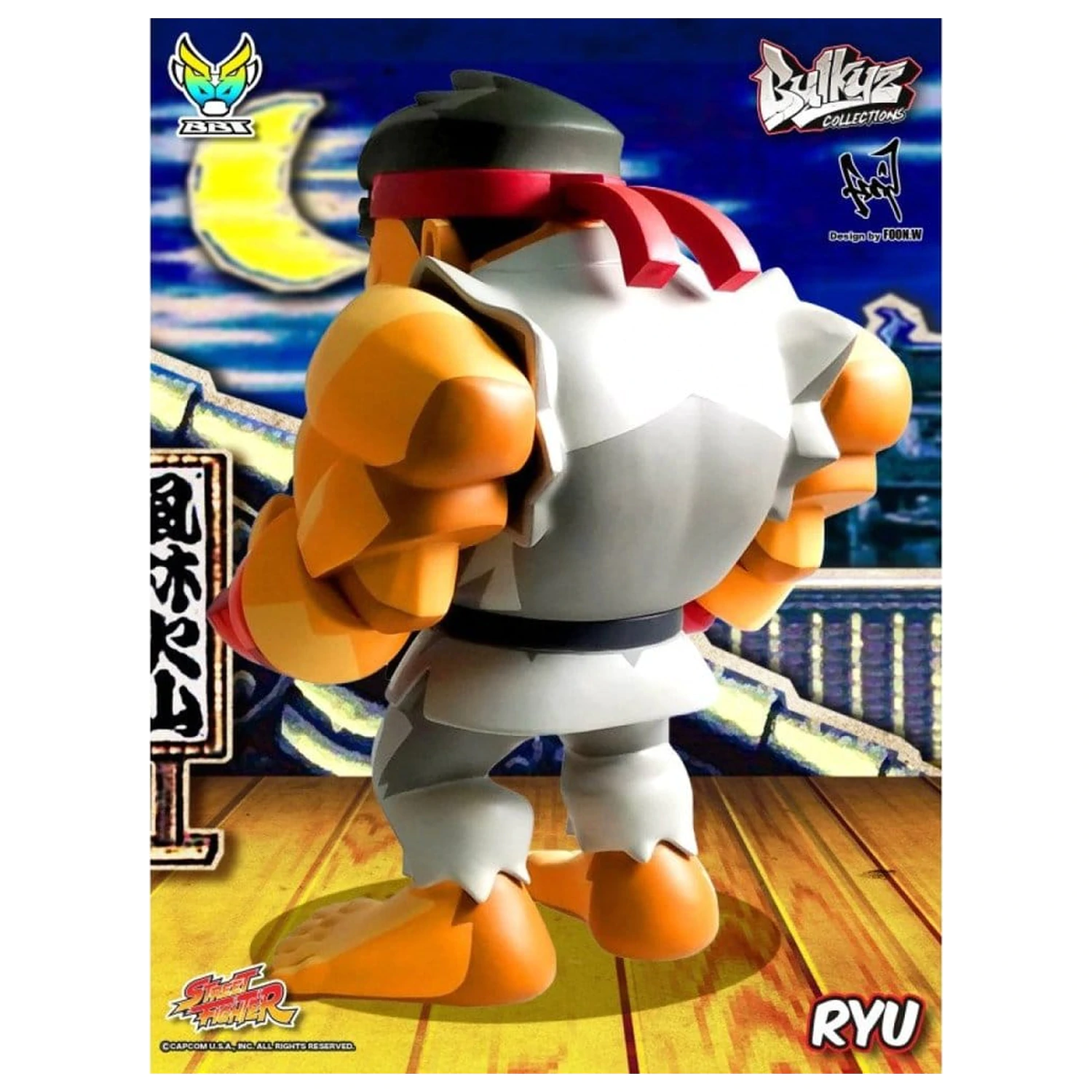 Street Fighter Bulkyz Vinyl Figure Ryu 30 cm product photo