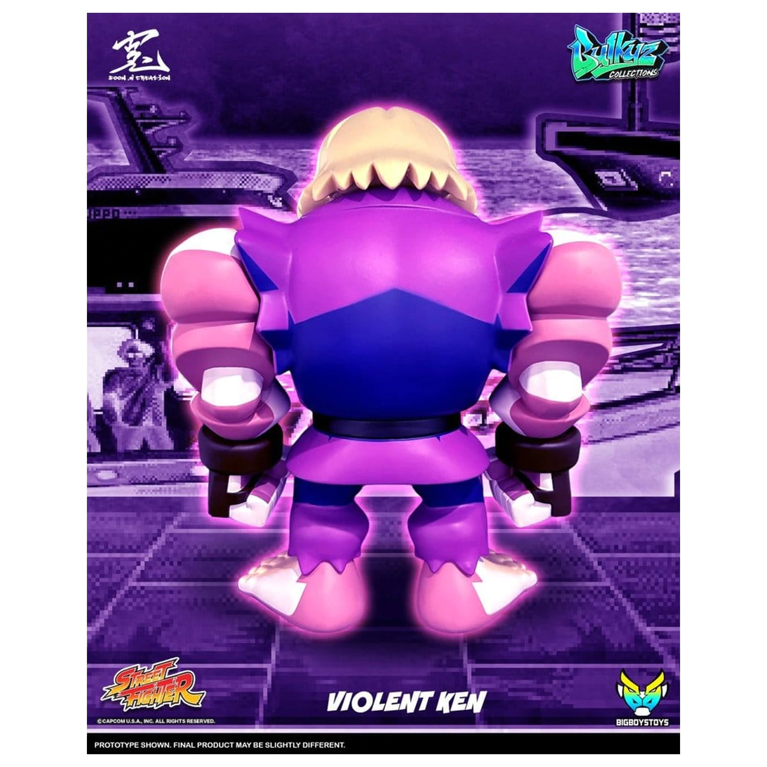 Street Fighter Bulkyz Vinyl Figure Violent Ken 30 cm product photo