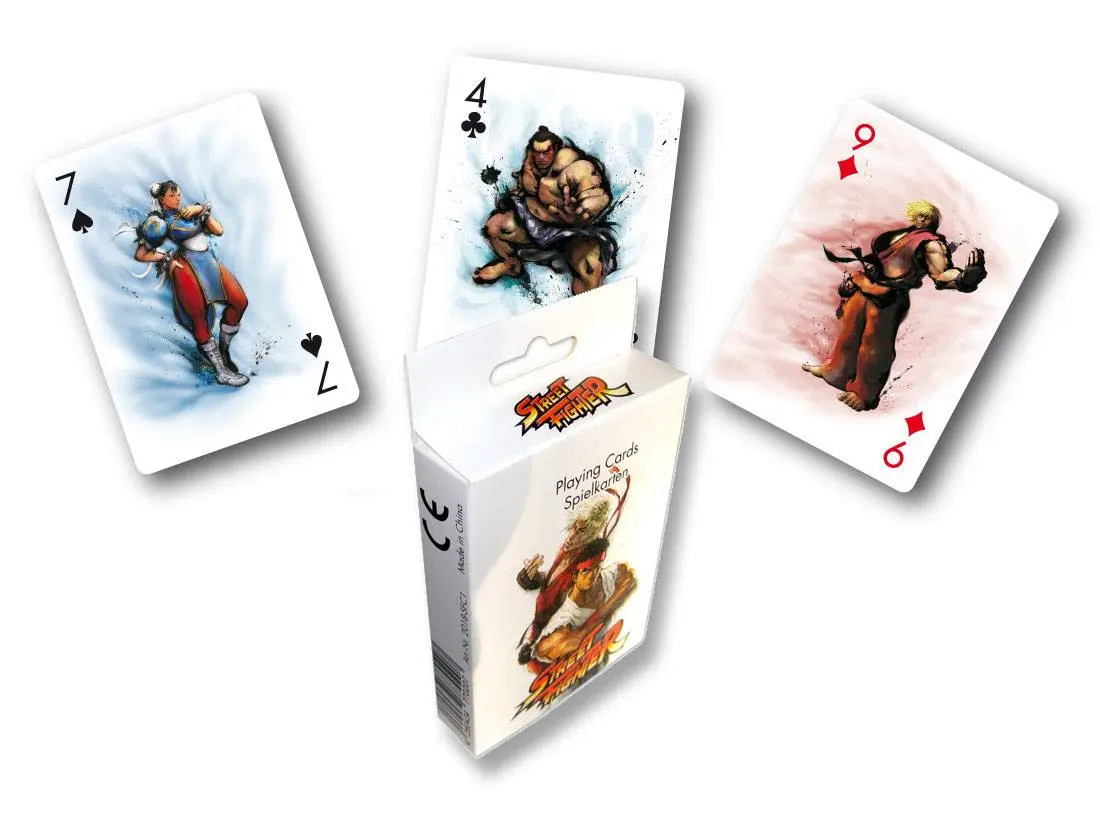 Street Fighter Playing Cards Characters product photo