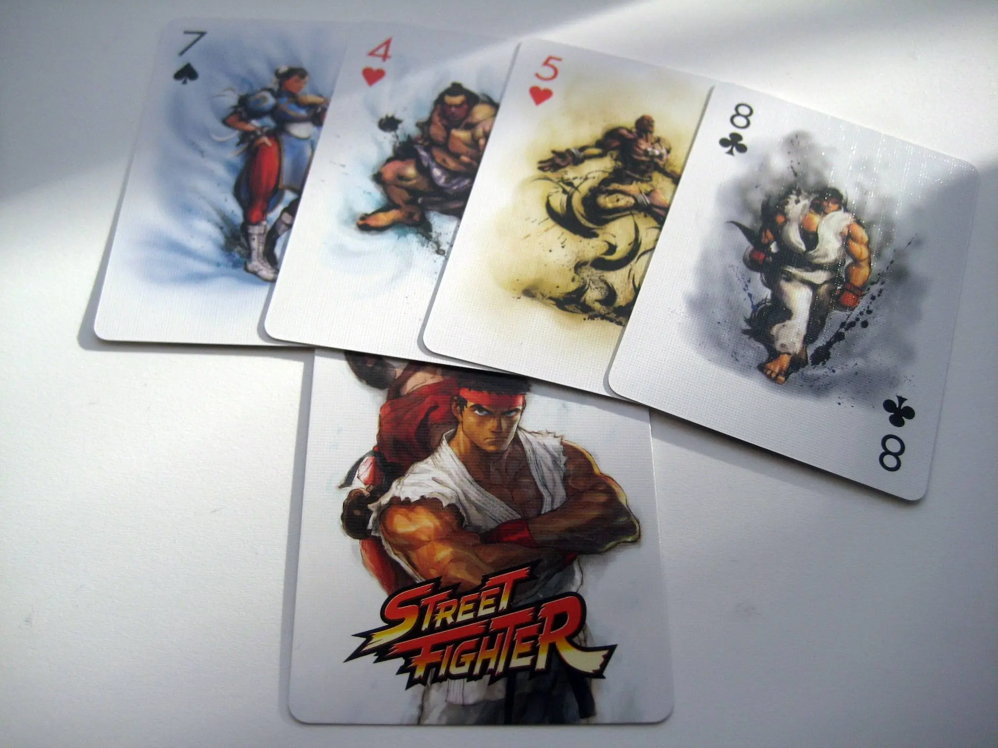 Street Fighter Playing Cards Characters termékfotó