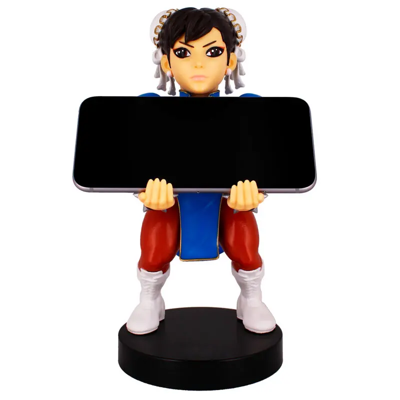 Street Fighter Chun Li figure clamping bracket Cable guy 20cm product photo