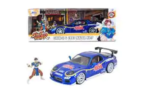 Street Fighter Diecast Model 1/24 1993 Mazda RX7 Chun-Li product photo