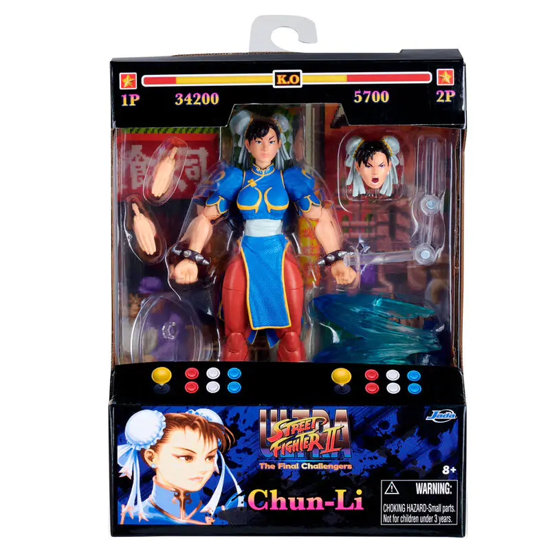 Street Fighter II Chun-Li figure 15cm termékfotó