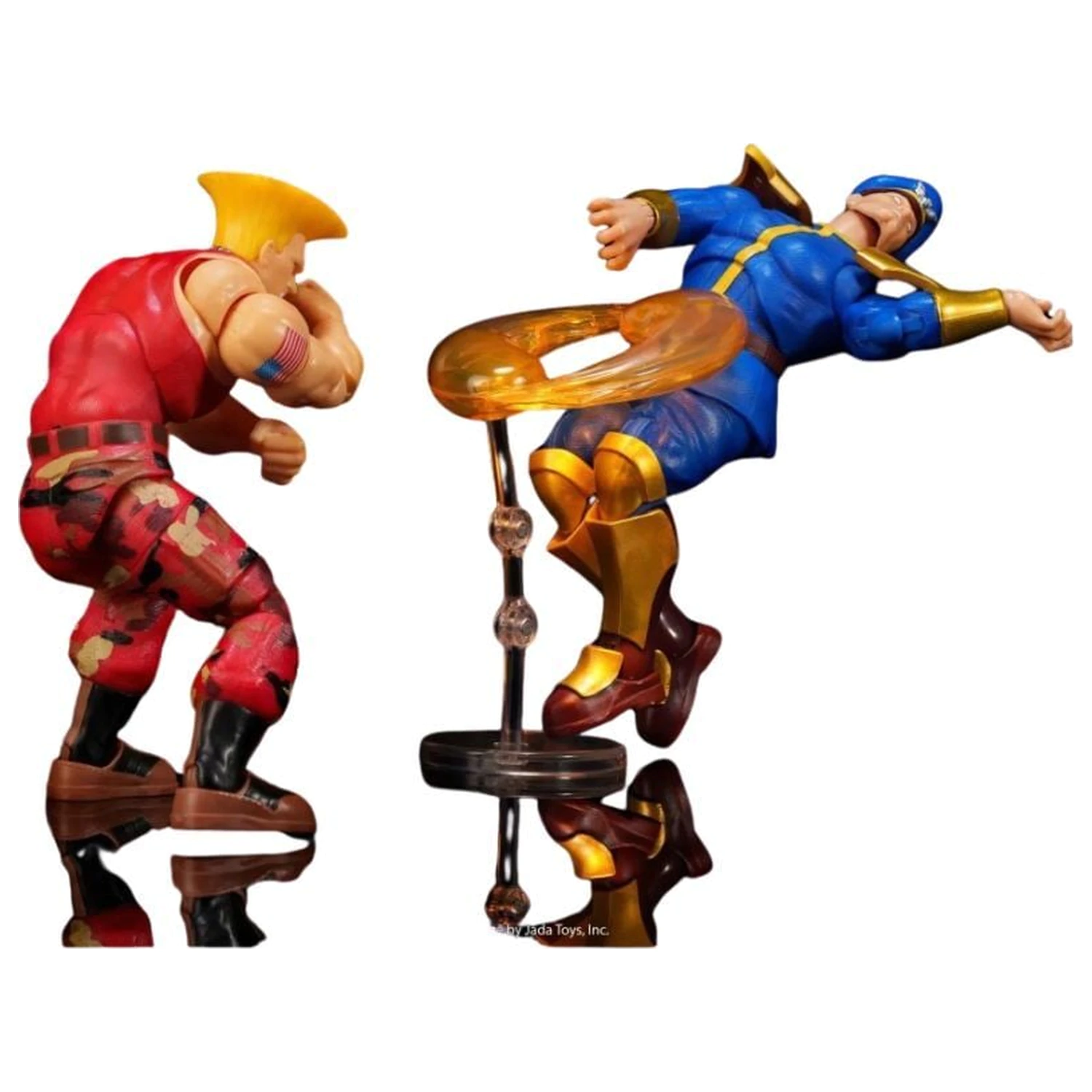 Street Fighter II Guile y Bison pack 2 figures 15cm product photo