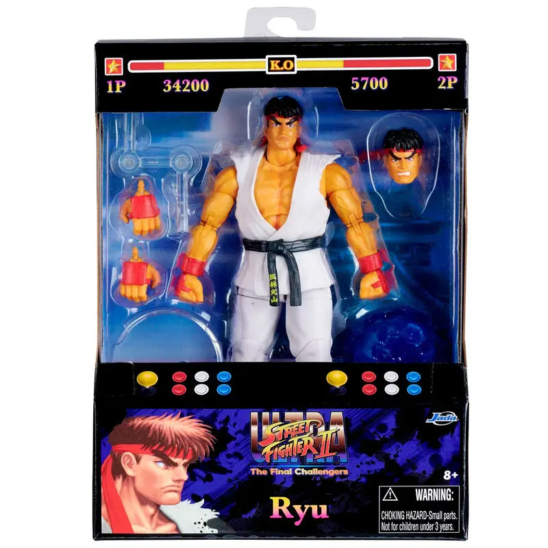 Street Fighter II Ryu figure 15cm termékfotó