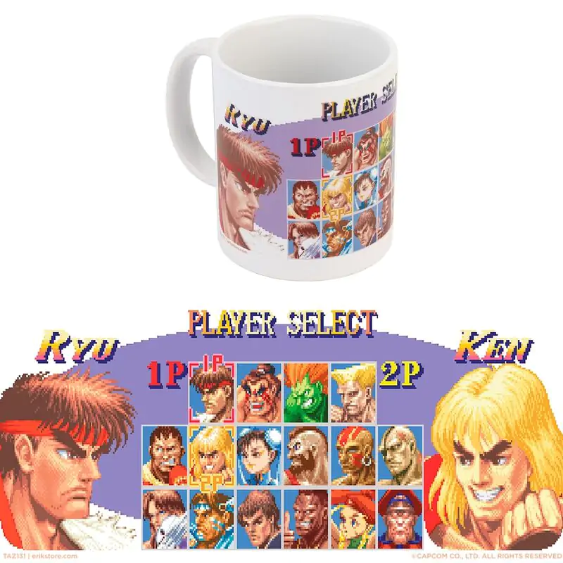 Street Fighter Player Select mug 350ml product photo