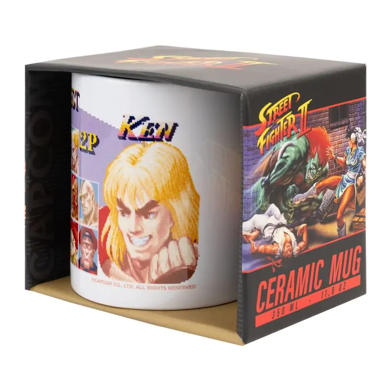 Street Fighter Player Select mug 350ml product photo