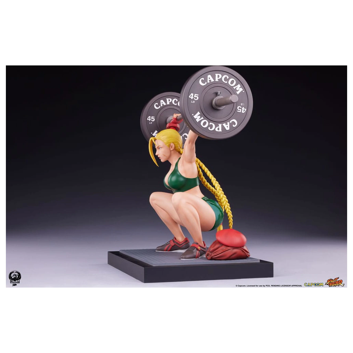 Street Fighter Premier Series Statue 1/4 Cammy: Powerlifting 41 cm product photo