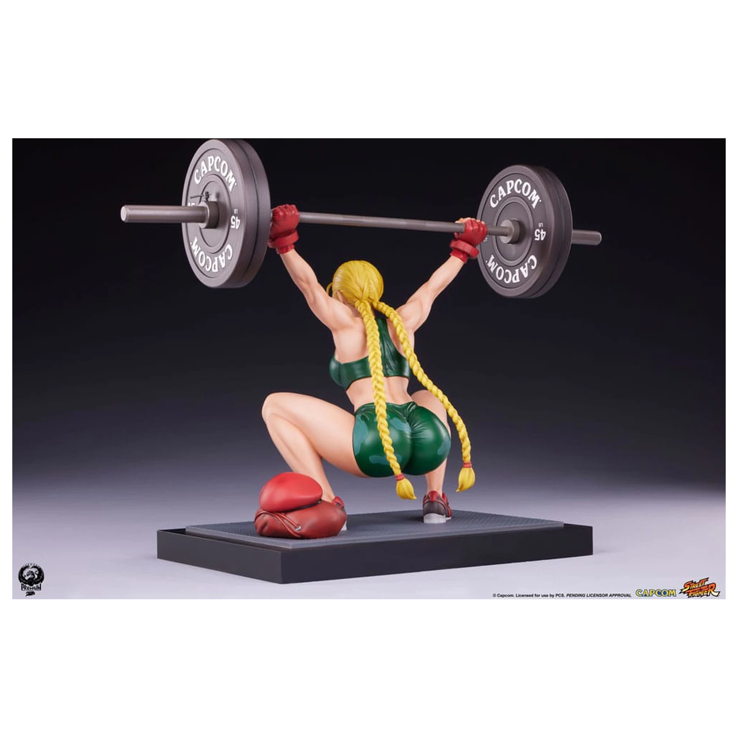 Street Fighter Premier Series Statue 1/4 Cammy: Powerlifting 41 cm product photo