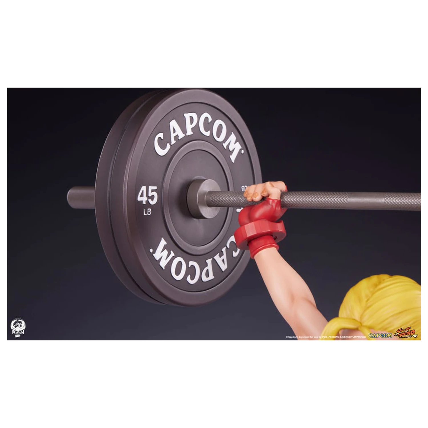 Street Fighter Premier Series Statue 1/4 Cammy: Powerlifting 41 cm product photo