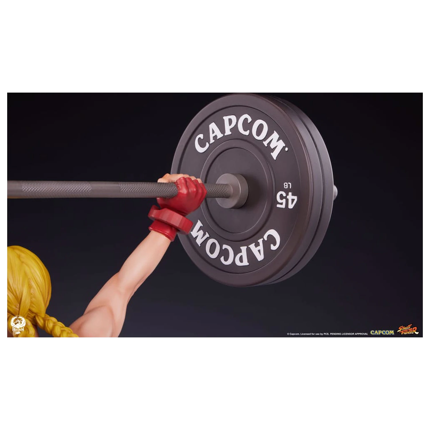 Street Fighter Premier Series Statue 1/4 Cammy: Powerlifting 41 cm product photo