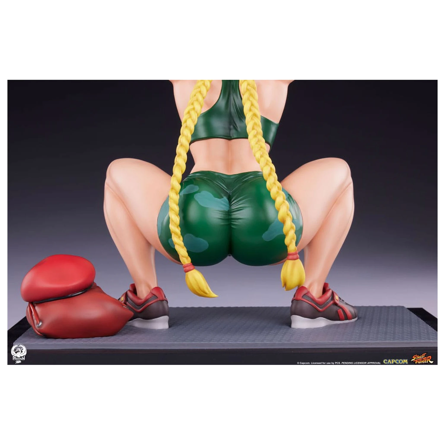 Street Fighter Premier Series Statue 1/4 Cammy: Powerlifting 41 cm product photo