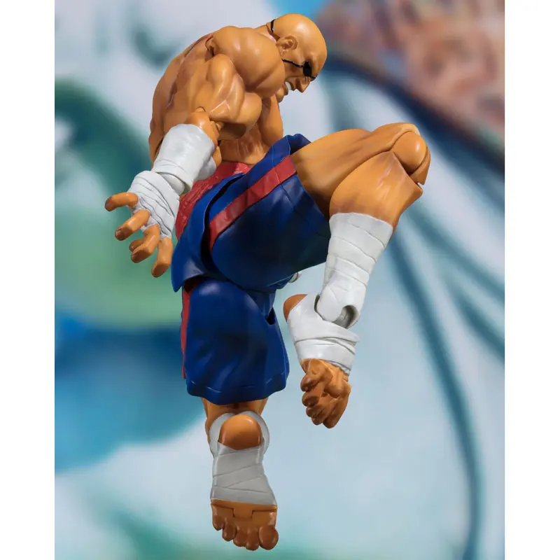 Street Fighter Sagat Tamashii Web Exclusive S.H. Figuarts figure 17cm product photo