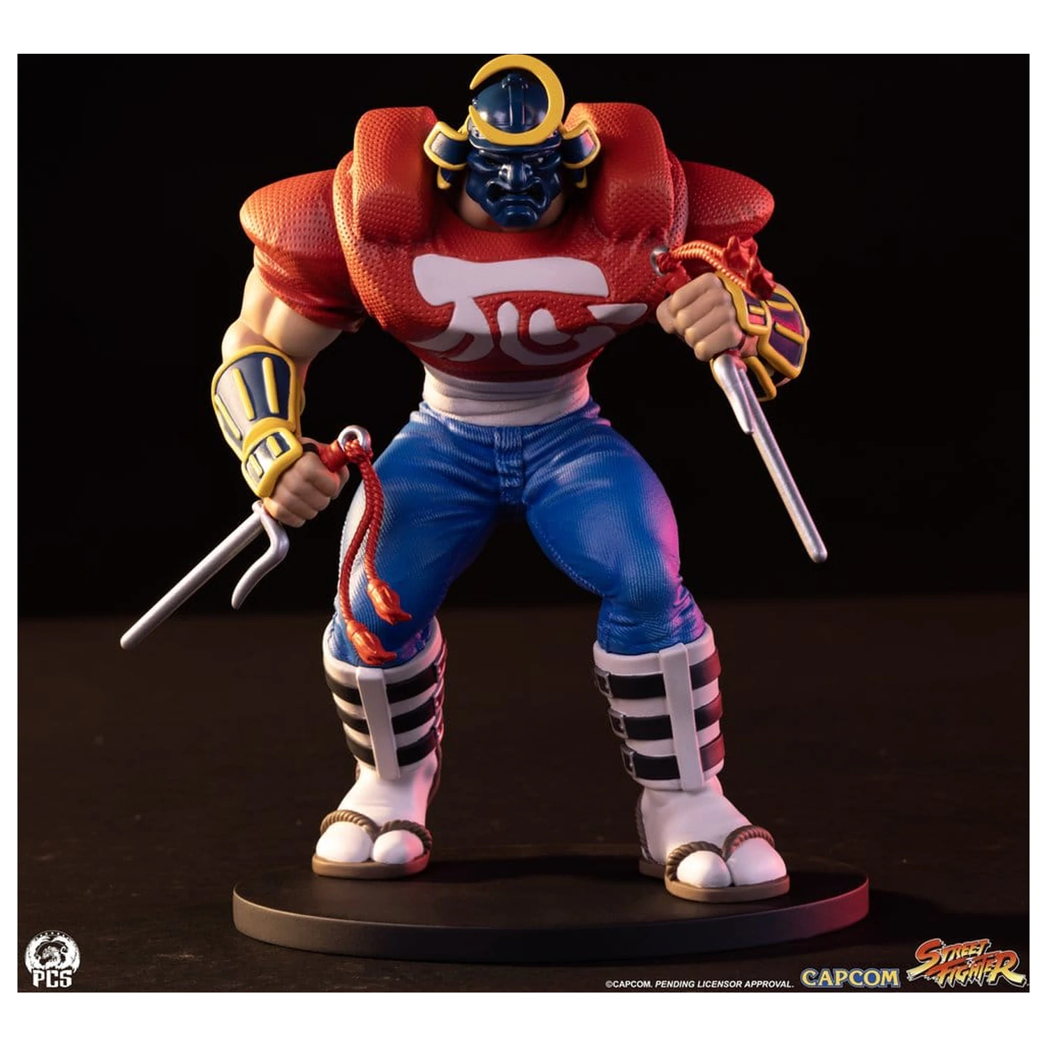Street Fighter Street Jam Statues 1/10 Sakura & Sodom 22 cm product photo