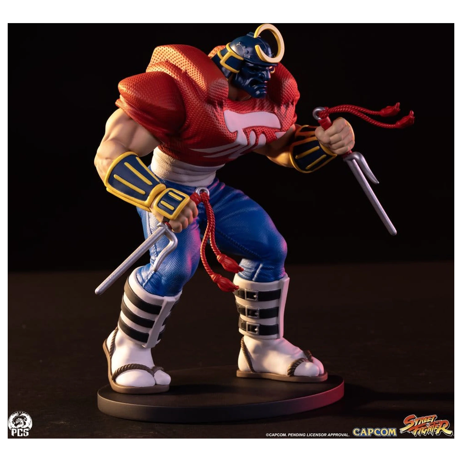 Street Fighter Street Jam Statues 1/10 Sakura & Sodom 22 cm product photo