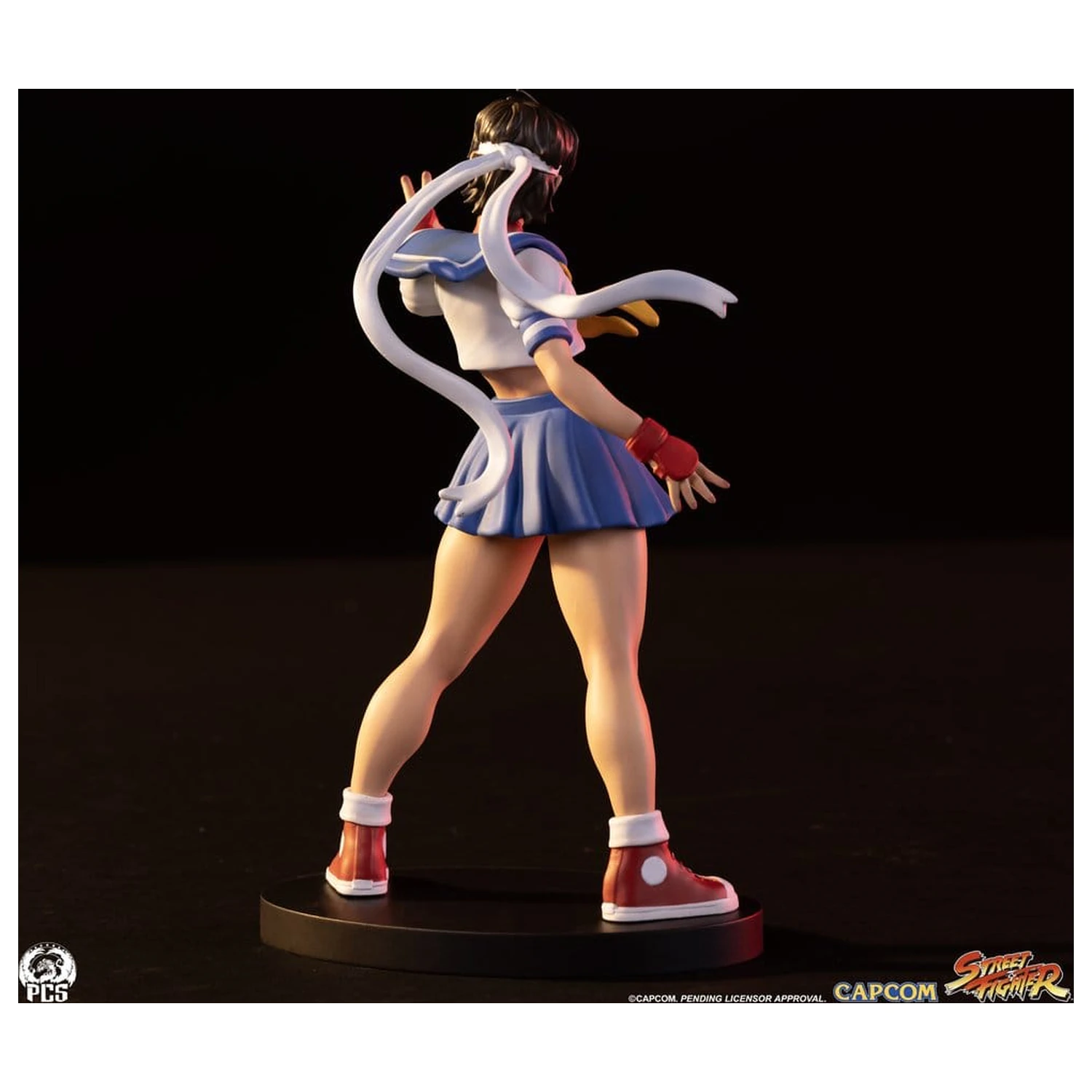 Street Fighter Street Jam Statues 1/10 Sakura & Sodom 22 cm product photo