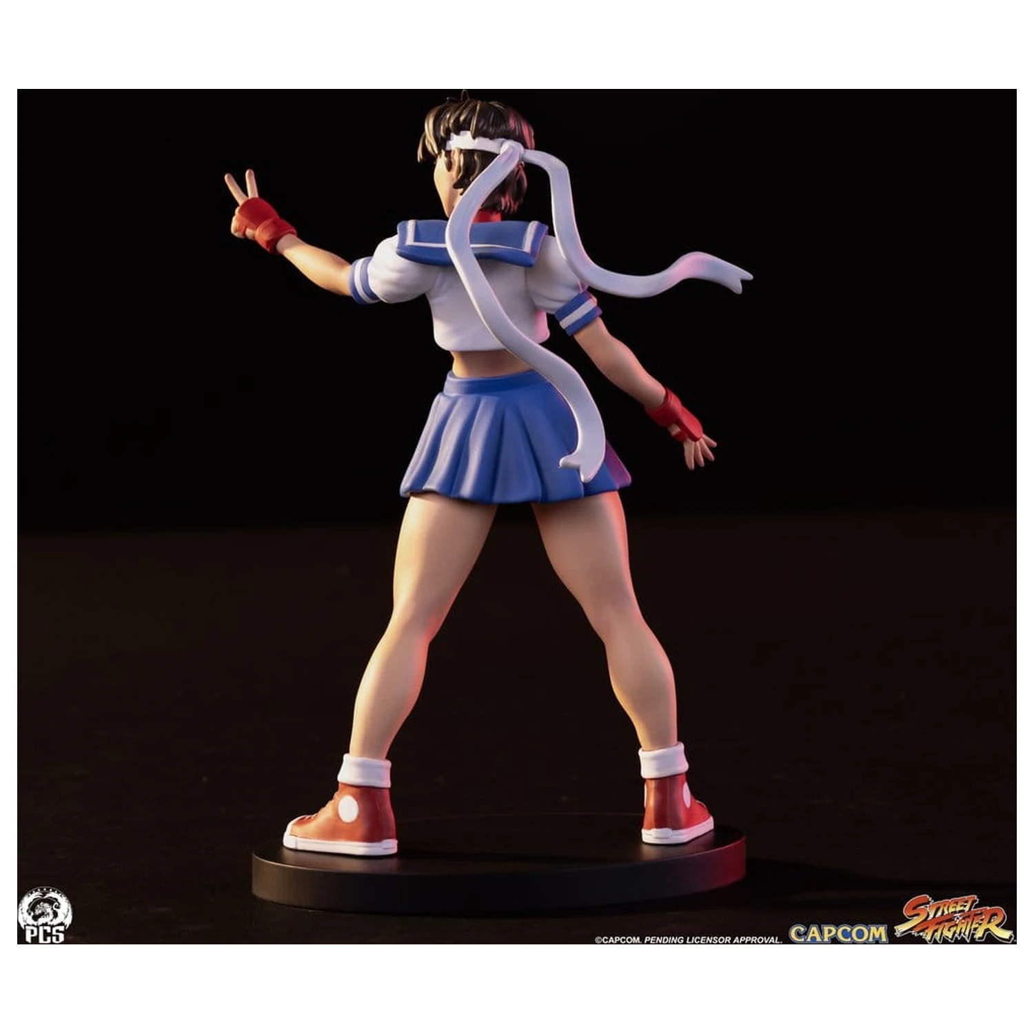 Street Fighter Street Jam Statues 1/10 Sakura & Sodom 22 cm product photo