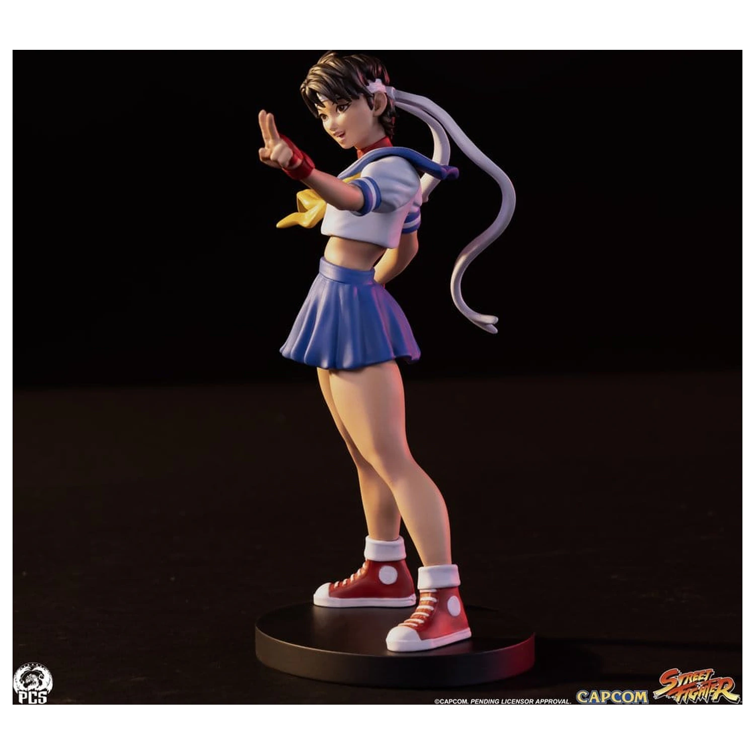 Street Fighter Street Jam Statues 1/10 Sakura & Sodom 22 cm product photo