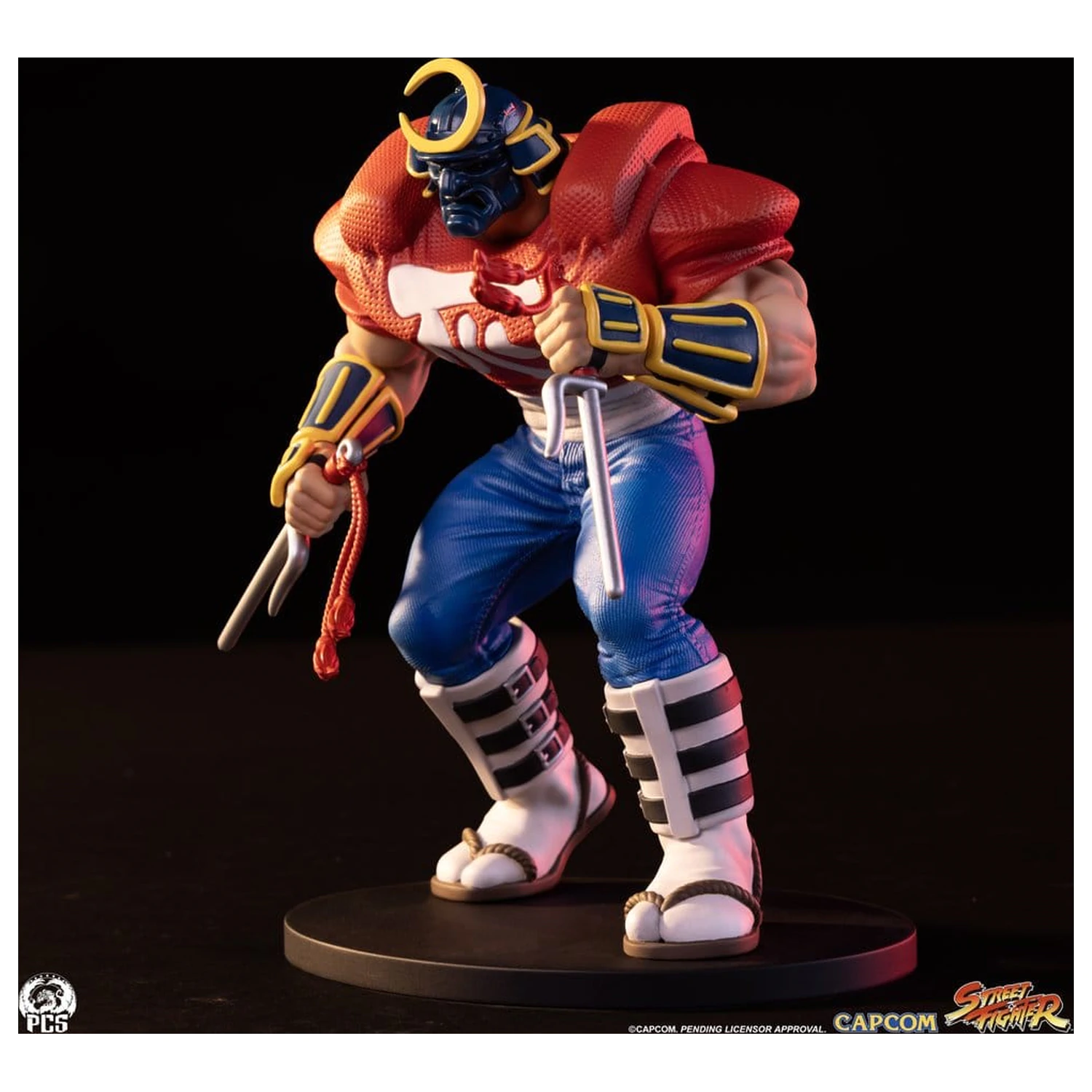 Street Fighter Street Jam Statues 1/10 Sakura & Sodom 22 cm product photo