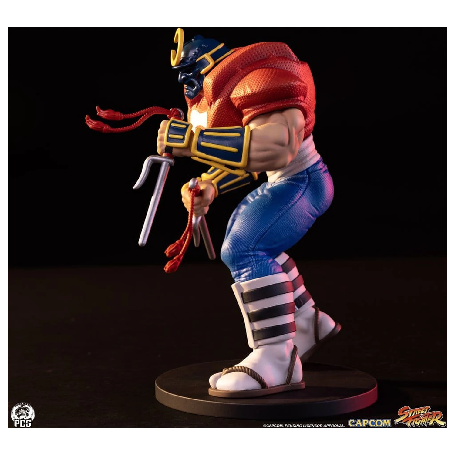 Street Fighter Street Jam Statues 1/10 Sakura & Sodom 22 cm product photo
