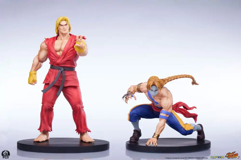 Street Fighter Street Jam Statuen 1/10 Ken & Vega Set product photo