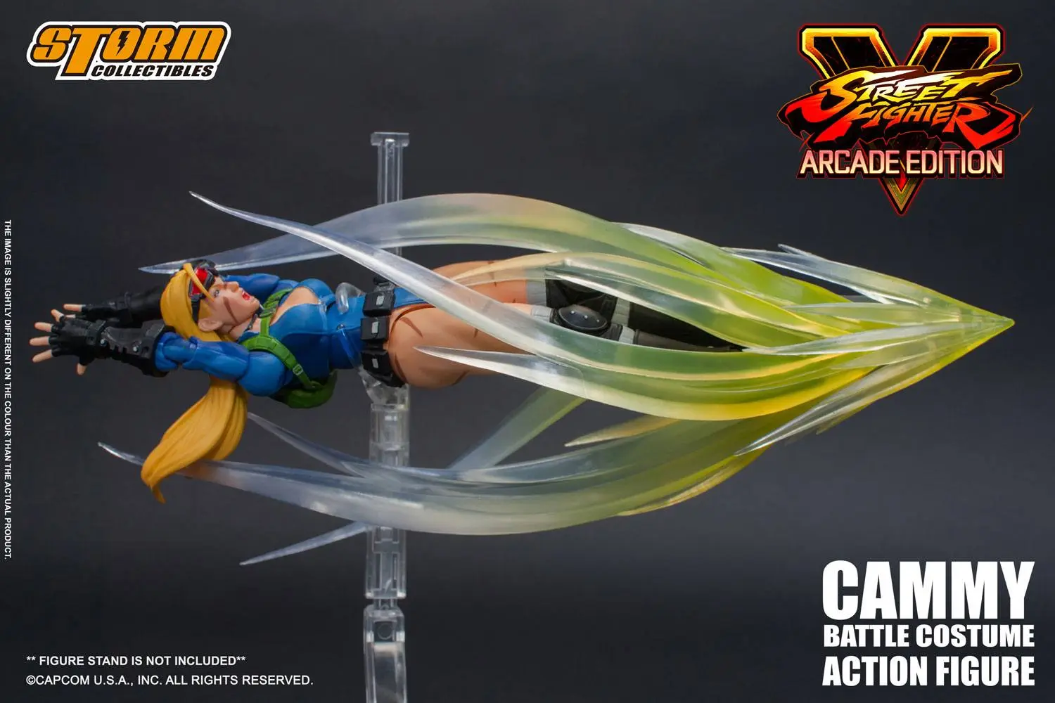 Street Fighter V Arcade Edition Action Figure 1/12 Cammy Battle Costume 15 cm product photo