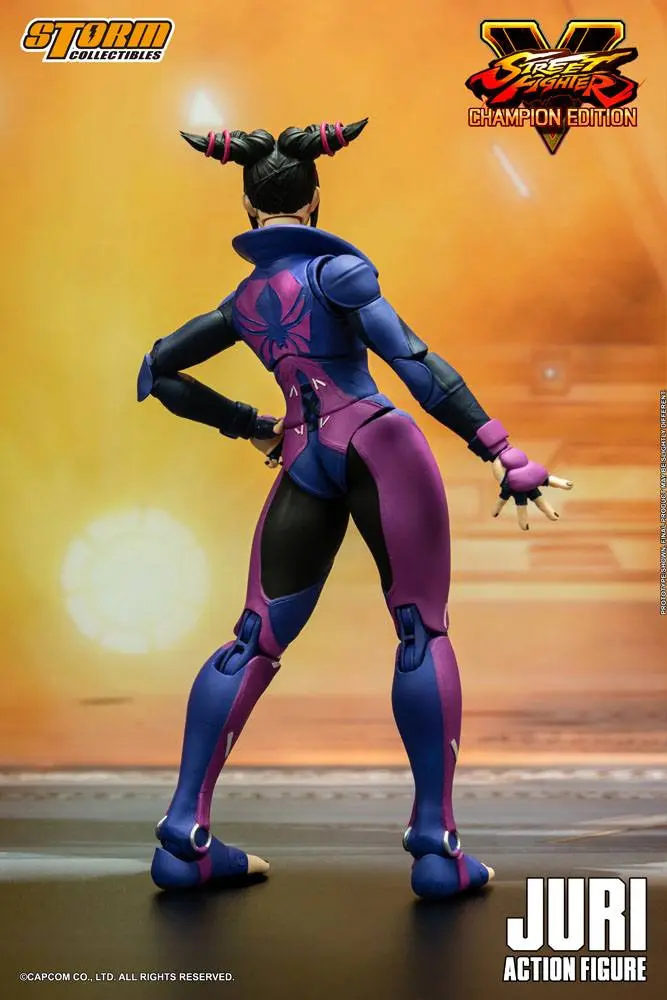 Street Fighter V Champion Edition Action Figure 1/12 Juri Han 18 cm product photo