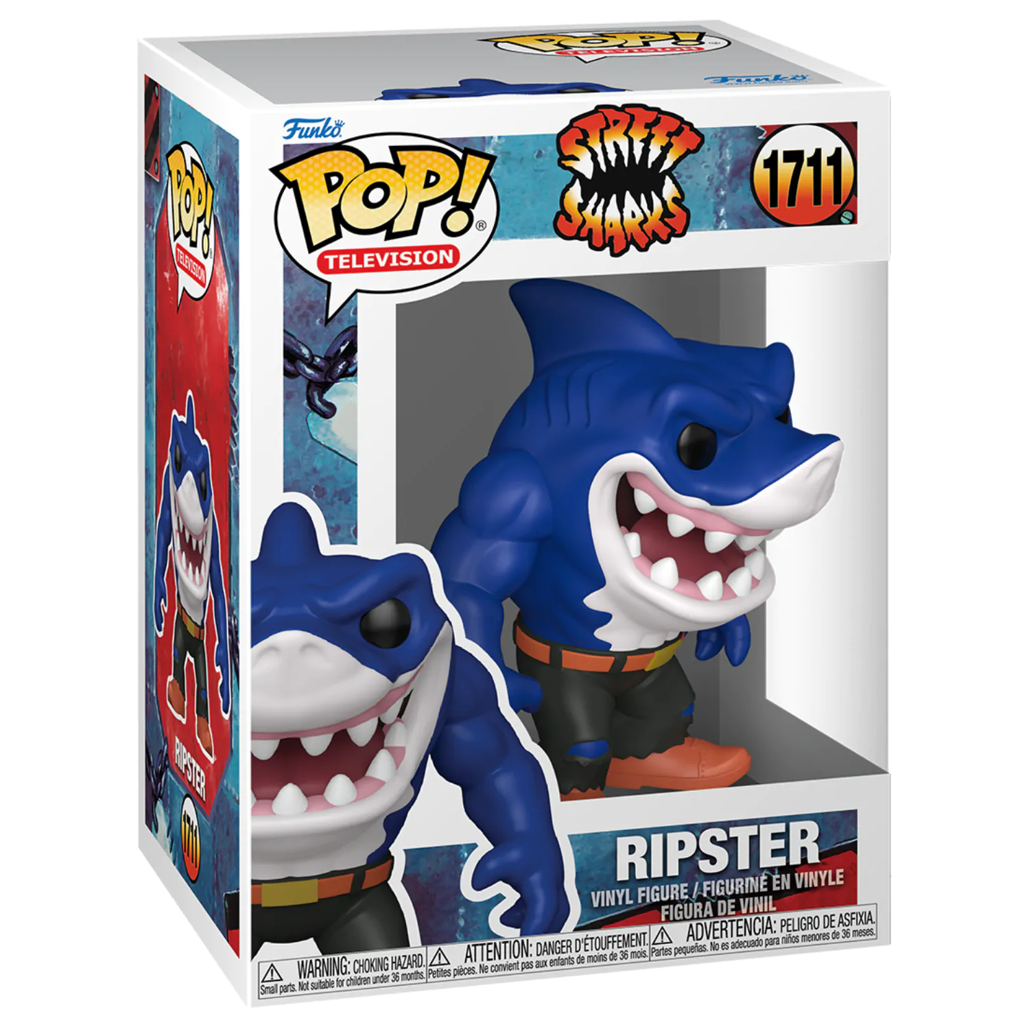 Street Sharks Funko POP! Television Vinyl Figure Ripster 9 cm product photo
