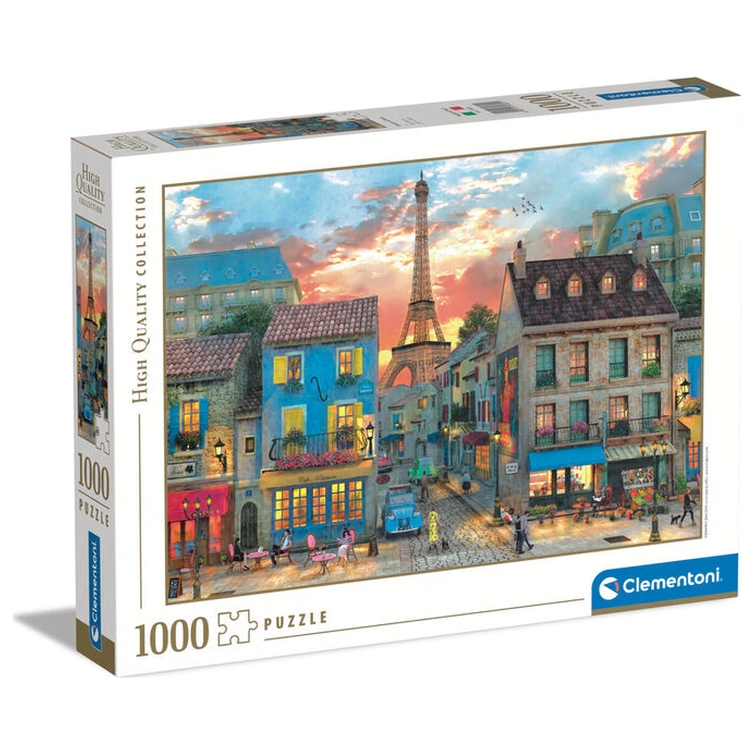 Streets of Paris puzzle 1000pcs product photo