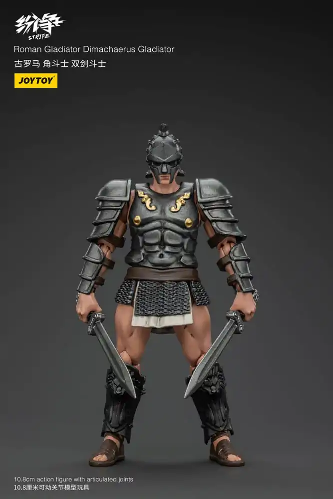 Strife Action Figure 1/18 Roman Gladiator Dimachaerus Gladiator 11 cm termékfotó