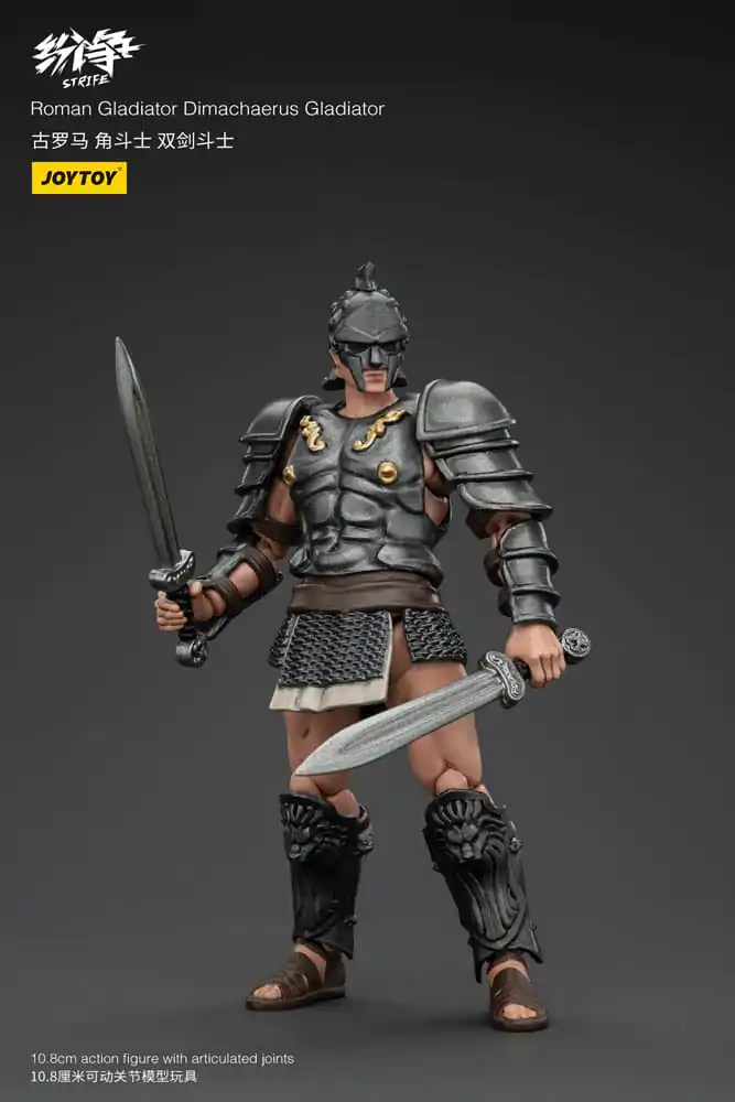 Strife Action Figure 1/18 Roman Gladiator Dimachaerus Gladiator 11 cm termékfotó