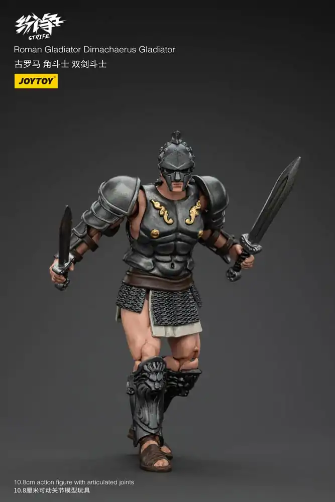 Strife Action Figure 1/18 Roman Gladiator Dimachaerus Gladiator 11 cm termékfotó