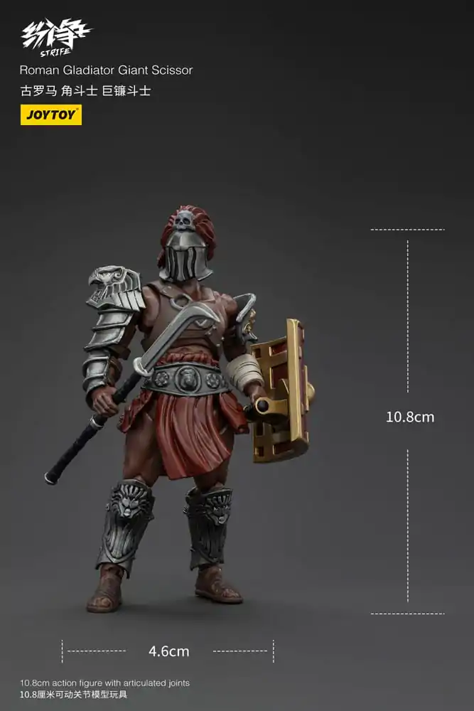 Strife Action Figure 1/18 Roman Gladiator Giant Scissor 11 cm termékfotó