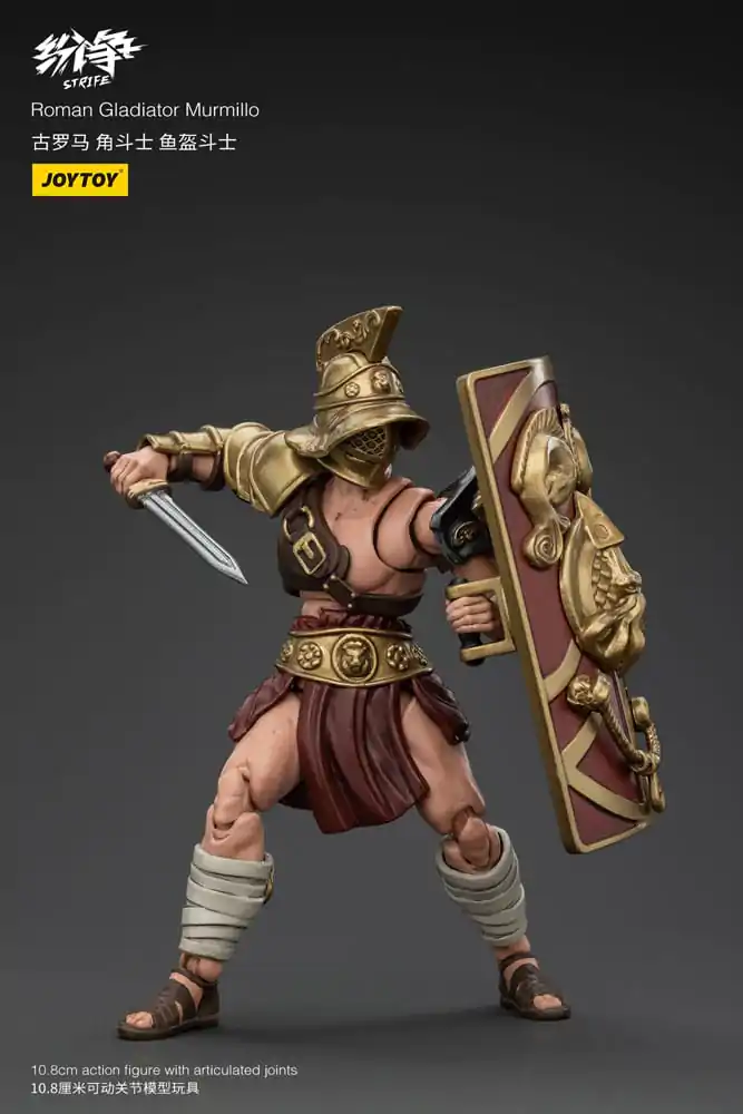 Strife Action Figure 1/18 Roman Gladiator Murmillo 11 cm product photo