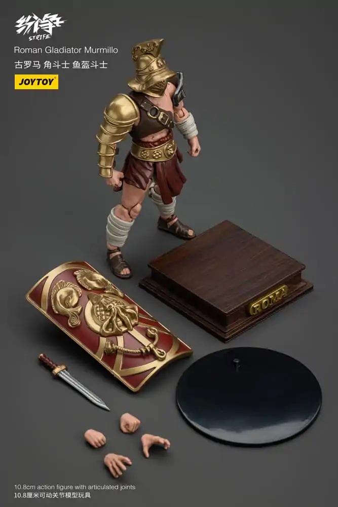 Strife Action Figure 1/18 Roman Gladiator Murmillo 11 cm product photo