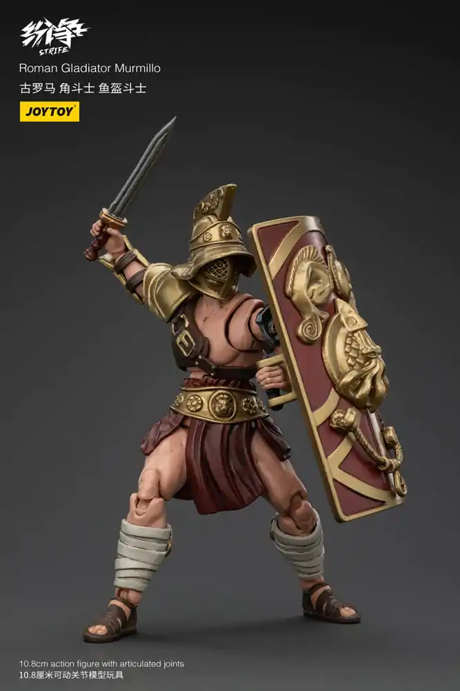 Strife Action Figure 1/18 Roman Gladiator Murmillo 11 cm product photo