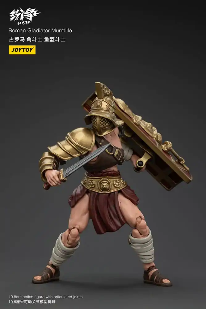 Strife Action Figure 1/18 Roman Gladiator Murmillo 11 cm product photo